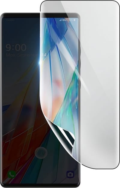 3mk, Geschikt voor LG Wing, Schokbestendige Hydrogel Screenprotector, Transparant