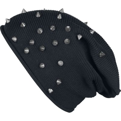 Black Premium by EMP Zwarte muts met klinknagels - Unisex - Standard