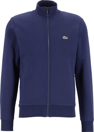 Lacoste Vest Full Zip Donkerblauw - Maat 3XL - Heren