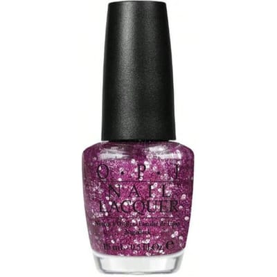 Nail Lacquer Divine Swine 15 ml – Glittery Purple Shimmer, High Shine Sparkle For Professional Manicure, Long Lasting And Chip Resistant, Perfect For Party And Holiday Nail Art, Salon Quality Finish, DIY Home Use