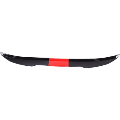 Universele Auto Achterklep Spoiler Verstelbaar 117 128cm Sterke Kleefkracht Kofferbakdeksel Spoiler Vleugel Glanzend Zwart Rood black