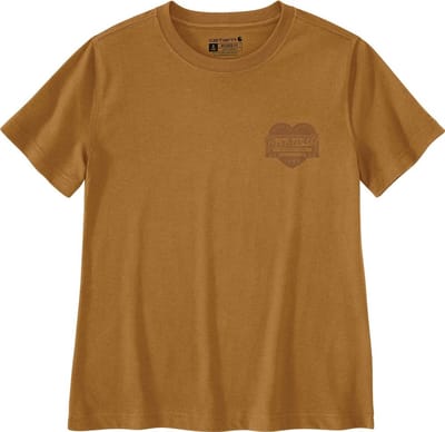 Carhartt Dames Irvine Relaxed Her 'it' Heart T-shirt 107534