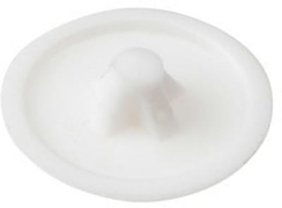 Afdekkapje wit voor PZ-2 kruiskop – Ø12 mm – 10 stuks – afdekdop – dop – afdek - PZ2