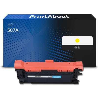 PrintAbout huismerk Toner 507A (CE402A) Geel Geschikt voor HP