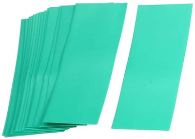 Dailygoods - Dunne PVC Krimpbuis voor Batterijverpakking, 20 stuks