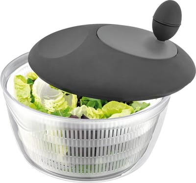 Slacentrifuge - Groente Droger - Salade Maken - Transparant Ontwerp - 25 cm