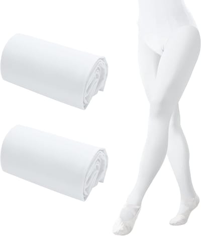Dailygoods- Balletpanty 2 Paar - Ballet Legging - Meisjes - Oefenen - 88% Nylon - 12% Spandex - 4 Maten - Balletlegging