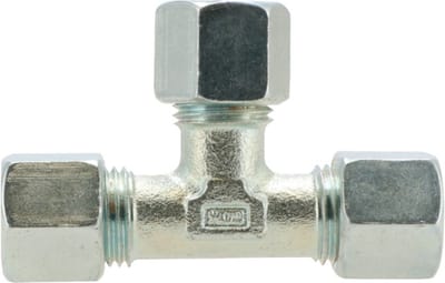 Gimeg T-stuk 10 X 10 X 10 staal