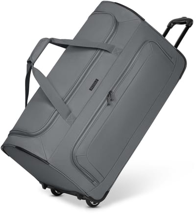 REDOLZ Reistas Trolley Duffle Essentials Wheeled Duffle Grey Grijs 71cm