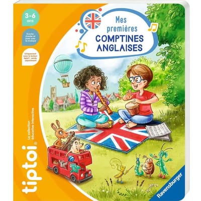 tiptoi, Interactief Boek, Mijn Eerste Engelse Rijmpjes, 3 jaar, 13099011, Ravensburger
