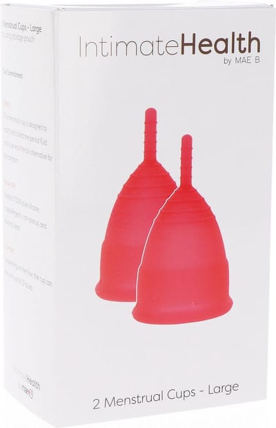 Mae B - Menstrual Cups Size L - Bodycare and hygiene Tampons Rood L