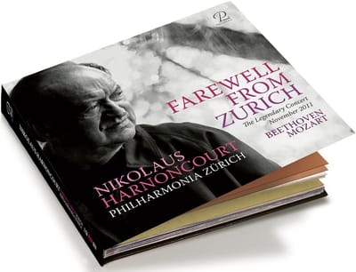 Nikolaus Harnoncourt & Philharmonia Zürich - Farewell from Zurich - The Legendary Concert November 2011 (2 CD)