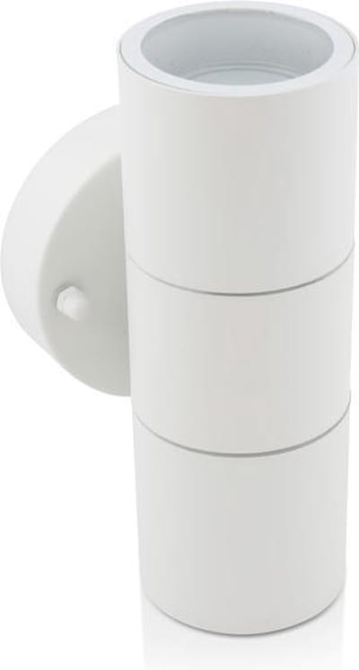 V-TAC VT-7622-W Wandlamp voor buiten - UP - Down - Wandbevestigingen - GU10 Houder - IP44 - Mat Wit