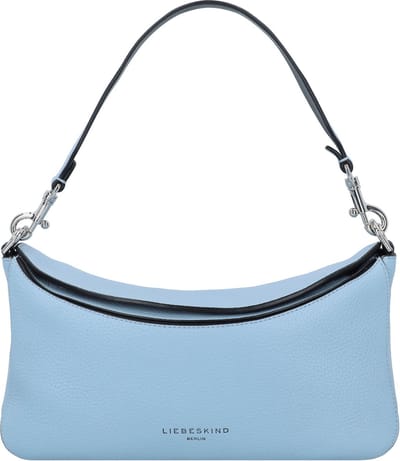 LIEBESKIND BERLIN Leren Schoudertas Alessa 3 Pebble Shoulder Bag Breath Lichtblauw