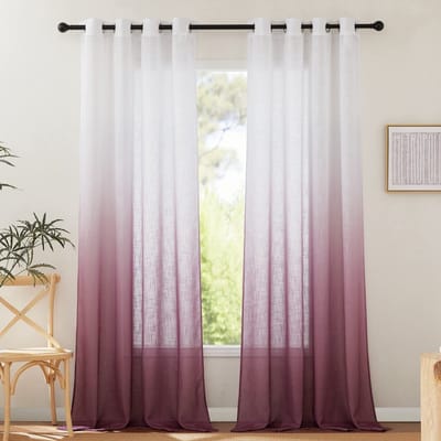 Dailygoods- Gordijnen met motiefprint - Gordijnen kant en klaar - Decoratie voor slaapkamer - Verduisterend - 140 x 260 cm - Luxe uitstraling - Raamdecoratie