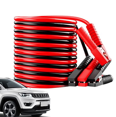 Startkabels Auto - Accukabels - Noodsituaties Oplossen - Robuust Koper - 2.5 m - Zwart
