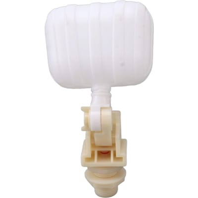 Robinet à flotteur à bille en plastique pour réservoir d'eau, filetage mâle G1/2, pour aquariums d'élevage