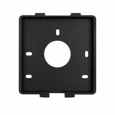 Wandhouder Geschikt voor VELUX KUX 110 EU – Wandbeugel voor Besturingsunit – Montagehouder – Smart Home Accessoire – Zwart