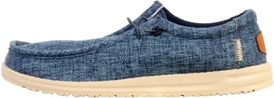 Lage mocassin met veters