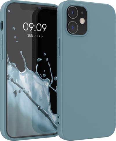kwmobile telefoonhoesje geschikt voor Apple iPhone 12 / iPhone 12 Pro - Hoesje voor smartphone - Back cover in Arctische nacht