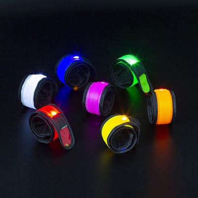 7 stuks LED Armband Lichtgevende Polsbanden Armbanden Feestartikelen Nachtveiligheidsuitrusting voor Buiten Hardlopen