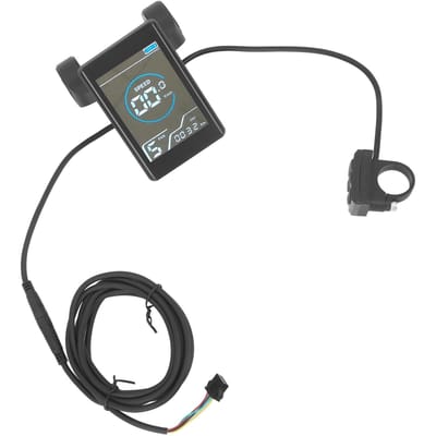 Elektrische Fiets LCD Display ABS Waterdicht Multifunctioneel Vijf Pins Aansluiting LCD Kleurendisplay