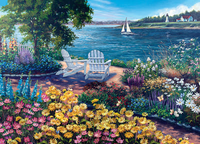 Cobble Hill legpuzzel Seashore - 1000 stukjes puzzel volwassenen.