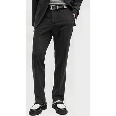 AllSaints Heddon Trouser Black Maat: W36 | Tailored Broeken Outlet | Heren | Zwart
