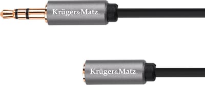 Krüger&Matz Basic - Kabel - 3.5mm Jack - 1m - Stereo