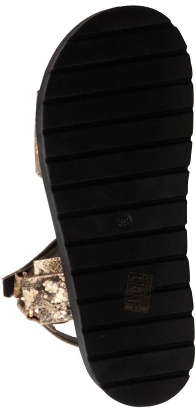 Joalice-sandalen met klittenband en plateauzool