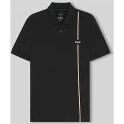 regular fit sport T-shirt met logoband