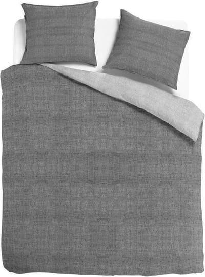 Venice Collection - Dekbedovertrek - Katoen Satijn - Lex - Grijs - 200x200/220 cm - Tweepersoons