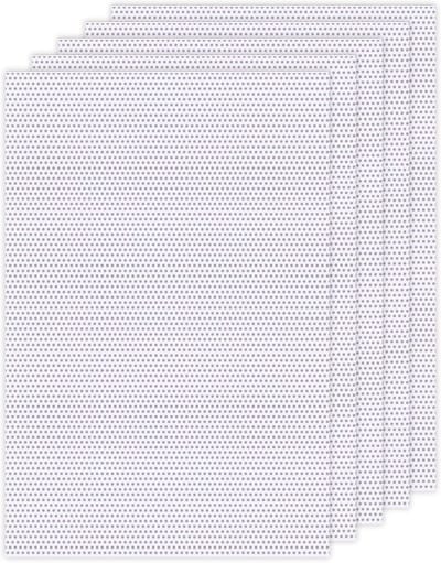 Set van 5 Waterdichte PVC Ogen voor Furry Cosplay - 0.5mm Wit Fursuit Ogen voor Creatieve Handwerken en Kostuums, Afmetingen 30 x 20 cm