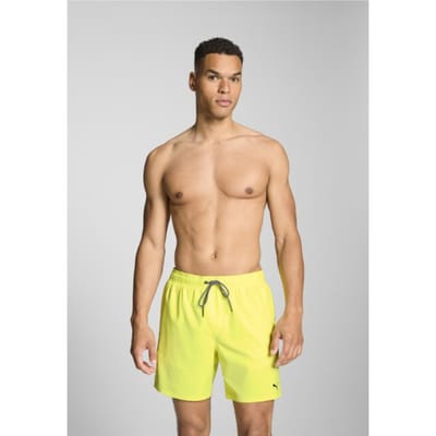 PUMA SWIM MEN MEDIUM LENGTH SWIM SHORTS 1P geel 100000031-041