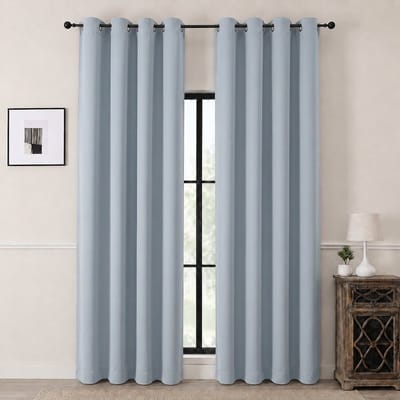 Kant en klaar Gordijn met Ringen – 100% Verduisterend Blackout – 132x260 CM – Beige – Everyday Elegance Premium