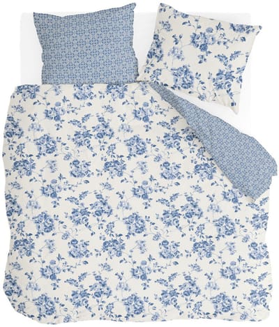 Walra Dekbedovertrek Dutch Delight - 240x220 - 100% Katoen (BCI) - Blauw