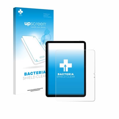 upscreen - Screenprotector voor Apple iPad Air 13" M4 2026 (Portret-Modus) - Folie Beschermfolie transparant antibacterieel