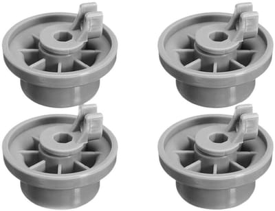 LISM-Een set van 4 wieltjes Geschikt voor de onderste korf van de vaatwasser, geschikt voor Siemens en Bosch vaatwassers, model 165314.