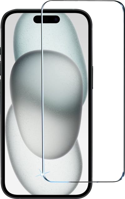 BixB screenprotector geschikt voor iPhone 15 - gehard glas Tempered Glass
