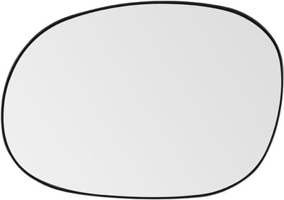 Verwarmde Spiegelglas Rechts voor Citroen C2 C3 Pluriel Xsara Picasso Peugeot 1007 206 met Draagplaat en Hoge Kwaliteit
