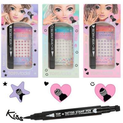 Top Model TOPModel tattoo pen met glitter BEAUTY and ME Opmaken en sieraden