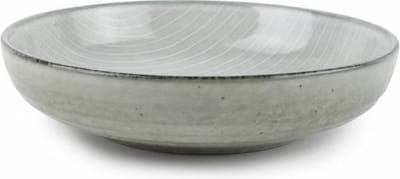 S&P ARTISAN pastabord 21,8 cm (groen met lijnen) set/4
