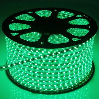 LED Strip 230V - Groen - 9 meter - IP66
