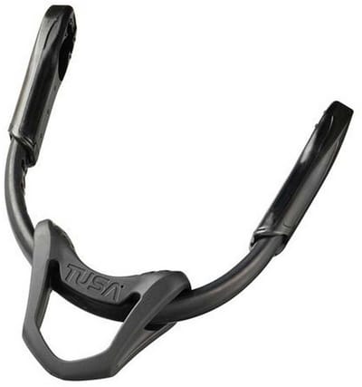 TUSA UNIVERSAL BUNGEE STRAP - Verstelbare elastische vinband voor open hiel vinnen - Kleur Zwart/Zwart - TA0915-BK