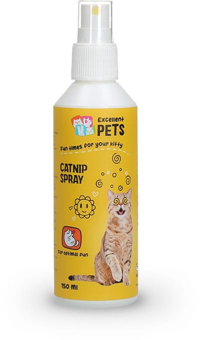 Excellent Pets Kattenkruid Spray 150 ml - Ideaal voor Kattenspeeltjes - Voor plezier en ontspanning - Catnip Spray