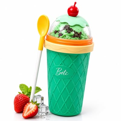 BOTC Slushy Maker - Slush Puppy Maker - Zelf Slush Maken in Minuten - BPA Vrije Slushy Beker - 210ML - Groente