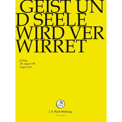 Chor & Orchester Der J.S. Bach-Stiftung, Rudolf Lutz - J.S. Bach: Geist Und Seele Wird Verwirre (DVD)