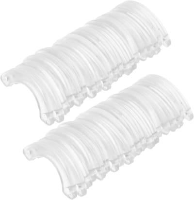 Hemobllo 20 Stuks Meubelhoezen Stabilisatoren Voor Kast Lade Stop Ladestoppers Voor Dressoir Ladegeleiders Kunststof Lade Wiggen Antislip Ladestops Ladeplankstopper Ladekast Clip Ijzer