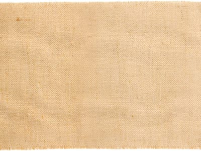 Chaks Jute tafelloper - 2x - 29 x 300 cm - beige met gouden draad erdoor - Tafeldecoratie versieringen