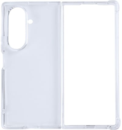Rixus Anti-Burst Case For Samsung Galaxy Z Fold 7 Transparent